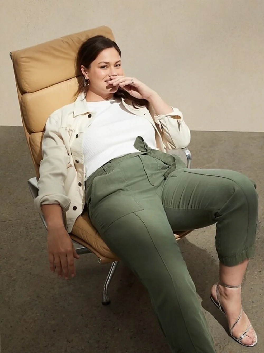 Nwt Banana Republic TENCEL Linen Excursion Pants